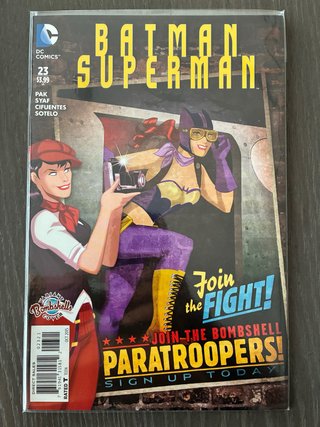 Comic Batman Superman 23 - Variant Cover