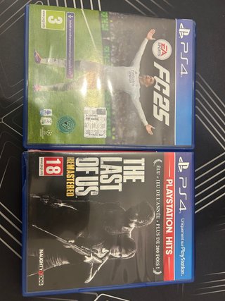 FC 25 & The Last of Us Remastered PS4