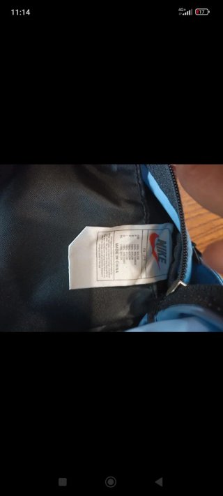 Marsupio Nike Blu Nero