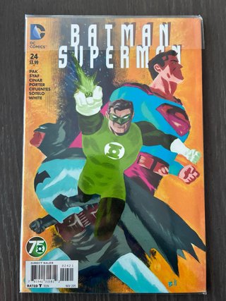 Comic Batman Superman 24 - Variant Cover