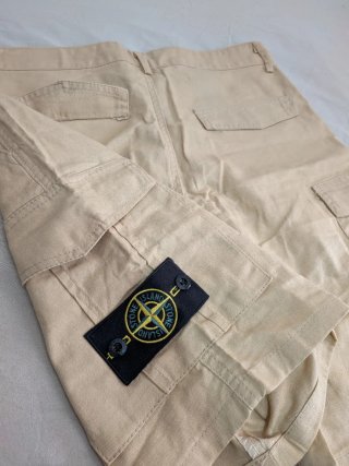 Stone Island Pantalones Cargo Beige