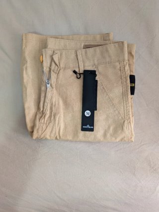 Stone Island Pantalones Cargo Beige
