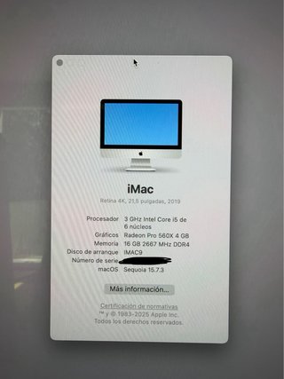 Apple iMac 21,5” Retina 4K 2019