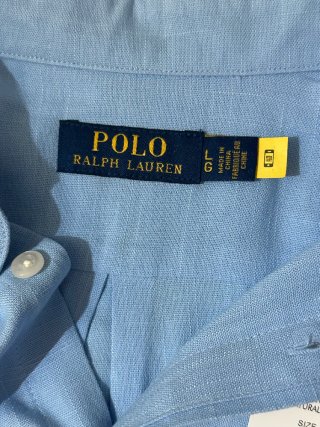 Camisa Polo Ralph Lauren Azul Talla L