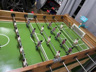 Futbolín Clásico Restaurado con videomarcador