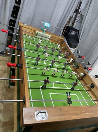 Futbolín Clásico Restaurado con videomarcador