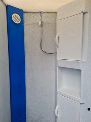 Ducha portátil de plástico exterior