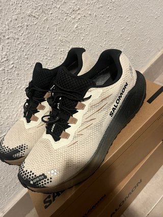 Zapatillas Salomon Beige/Negro Gore-Tex