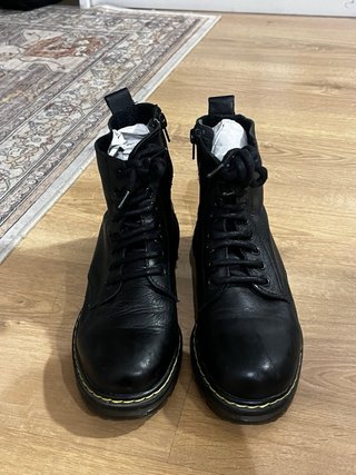 Botas Negras de piel