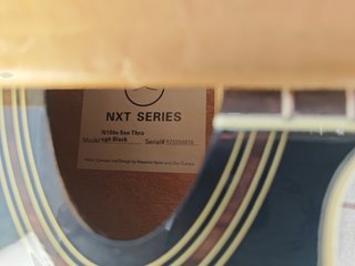 EKO GUITARS – NXT NYLON N100CE SEE THROUGH BLACK