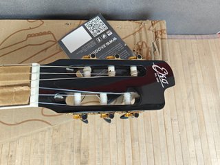 EKO GUITARS – NXT NYLON N100CE SEE THROUGH BLACK