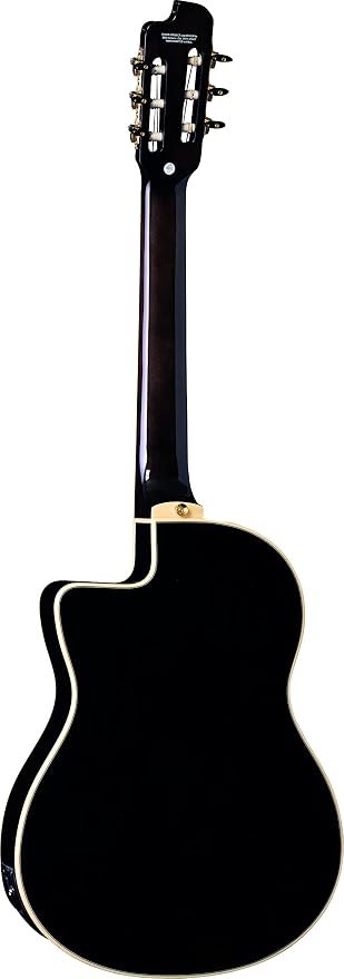EKO GUITARS – NXT NYLON N100CE SEE THROUGH BLACK