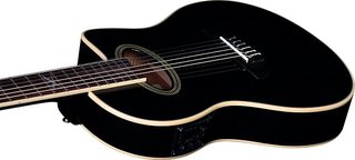EKO GUITARS – NXT NYLON N100CE SEE THROUGH BLACK