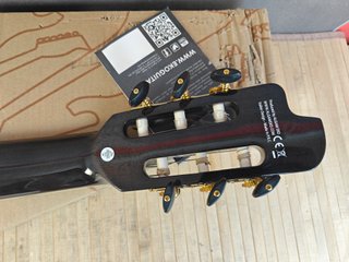 EKO GUITARS – NXT NYLON N100CE SEE THROUGH BLACK