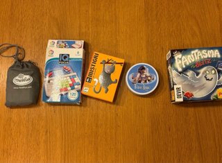 Lote 5 giochi da tavolo per bambini