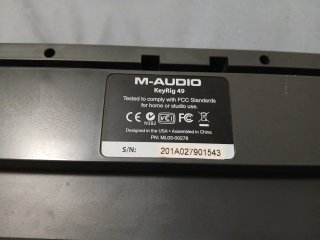 M-AUDIO KeyRig 49 Teclado USB
