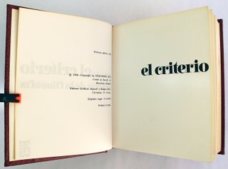 El criterio de la filosofia, Fisiologia del gusto
