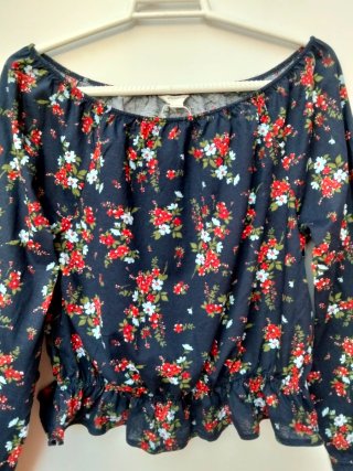 Blusa floral hombro descubierto mujer Springfield