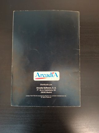 Manual Jurassic Park PC Caja Grande