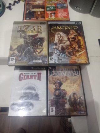 Lote 5 Juegos PC CD-ROM