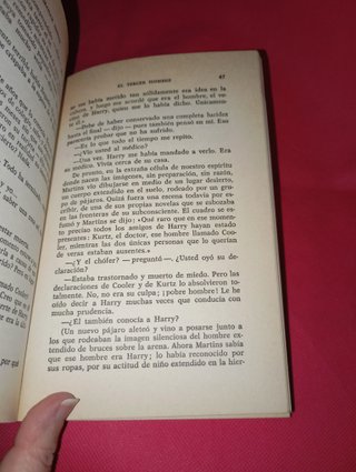 Libro: El Tercer Hombre Y El Ídolo Caído (1ª Ed.)