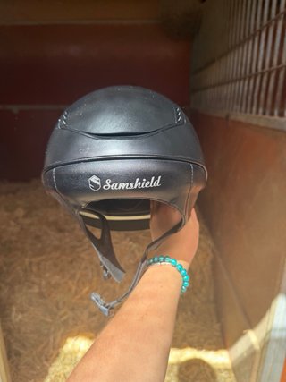 Casco Samshield Equitación Negro