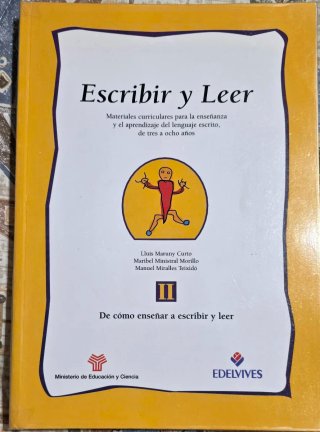 Colección Escribir y leer. 3 libros. Ed. Edelvives