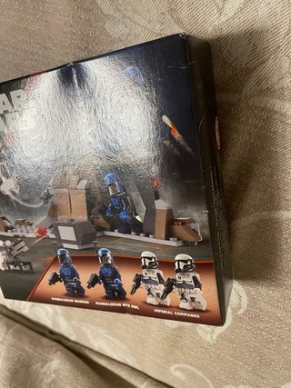 Lego 75373 Star Wars Ambush on Mandalore battle pa
