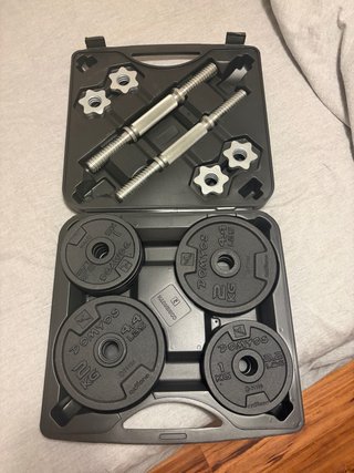 Kit Mancuernas 20kg Domyos