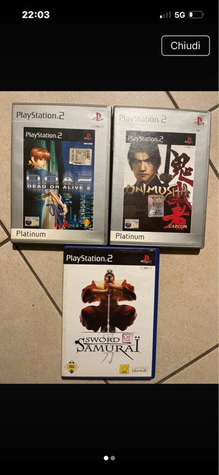 Giochi PS2: Dead or Alive 2, Onimusha, Sword of Sa