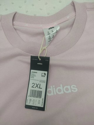 Camiseta Adidas Rosa Talla 2XL