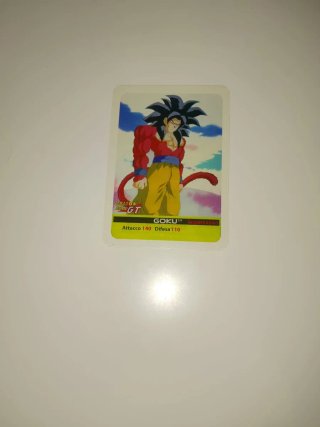 Carta Lamincard Goku Super Saiyan - Dragon Ball GT