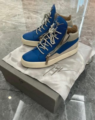 Giuseppe Zanotti Talla 42 Azul/Beige