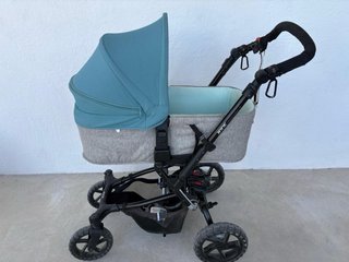 Passeggino Jane grigio e verde