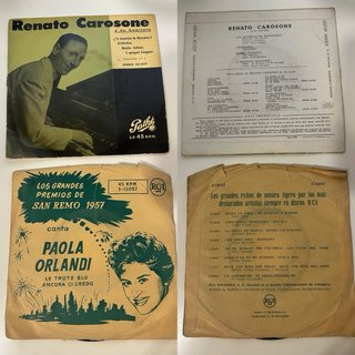 14 Vinilos EP 7 pulgadas (45 RPM) - €/ud