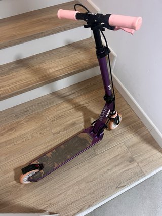 Patinete Oxelo MID5 Morado Ajustable