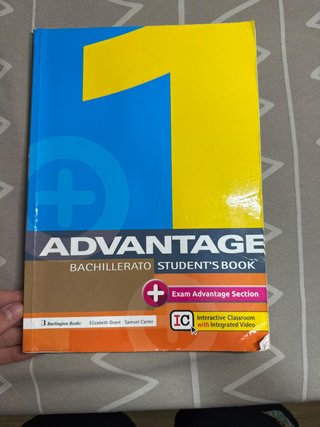 Libro advantage ingles 1 bach