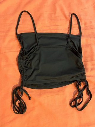 Top Shein Verde Oscuro Talla S