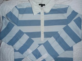 Jersey Massimo Dutti rayas cuello polo