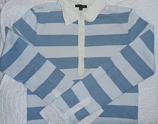 Jersey Massimo Dutti rayas cuello polo