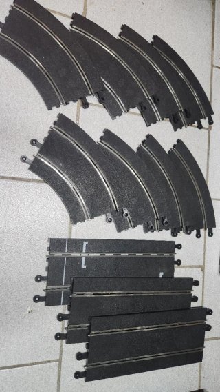 Tramos de pista Superslot Hornby
