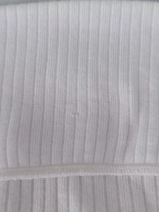 Top off shoulder blanco
