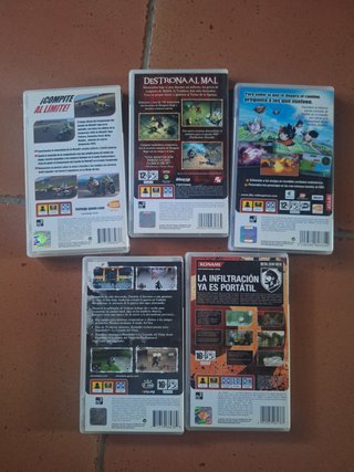 PSP Blanca (incluye juegos)