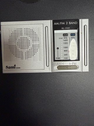 Radio Portátil AM/FM 2 Bandas