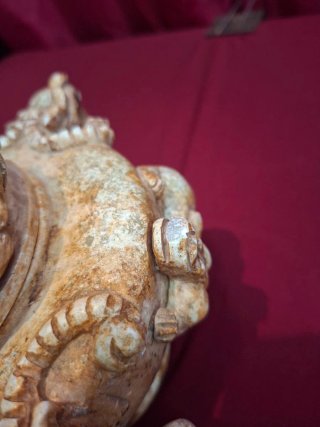 Antigüedad: Incensario Dragones y Figuras