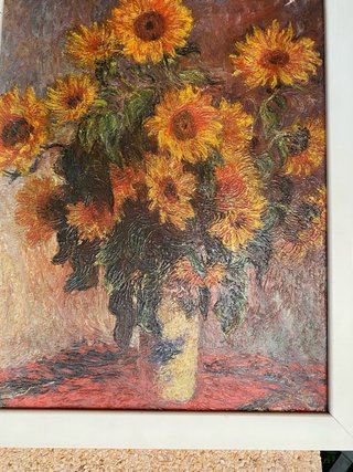 Cuadro de girasoles