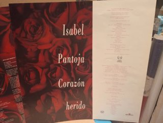 Vinilo LP Isabel Pantoja Corazón Herido