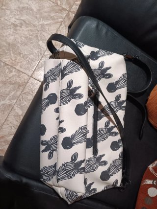 Bolso estampado cebra
