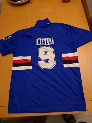 Camiseta de fútbol ERG Sampdoria Vialli