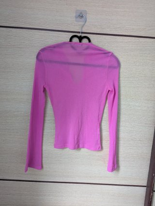Phard vintage fucsia scollo V ricami